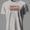 T-shirt Grey Painless the World T-Shirt Unisex | 100% Pure Cotton